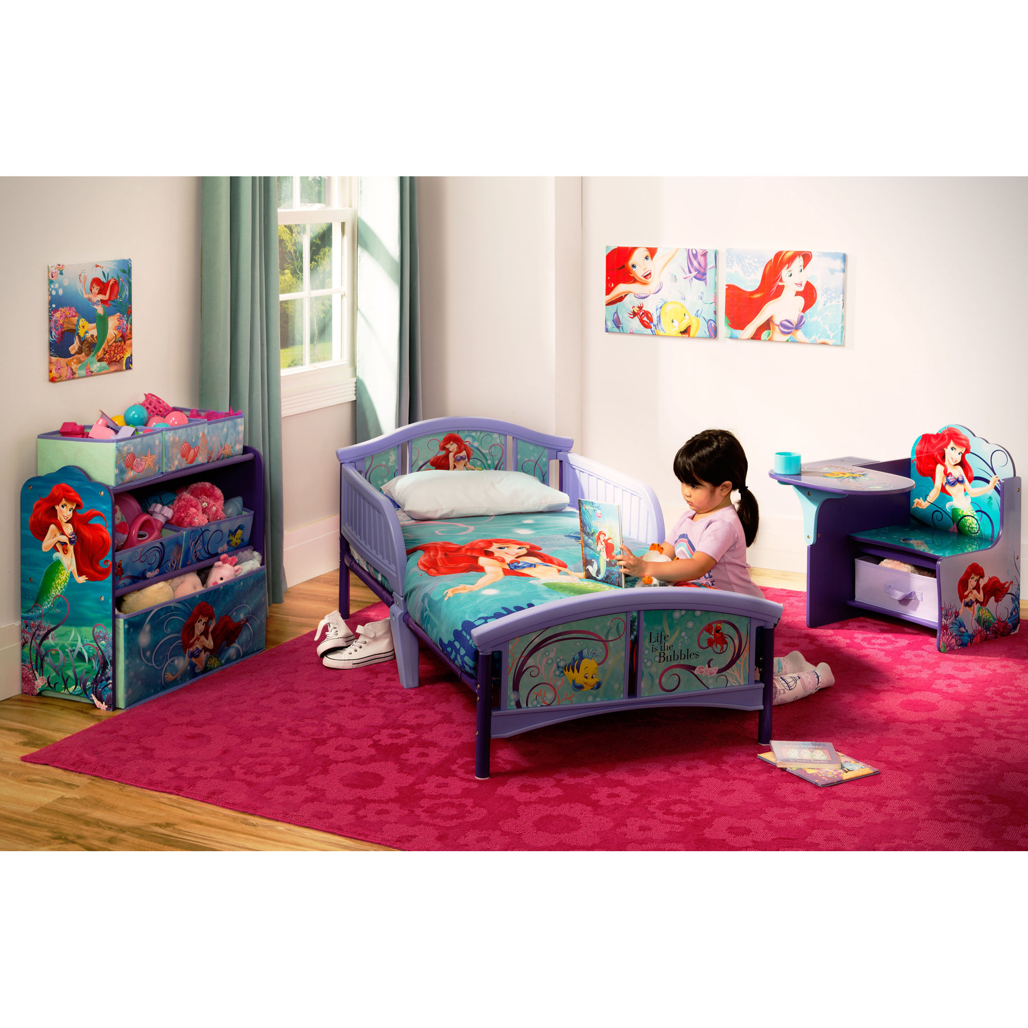 Delta Children Little Mermaid Toddler Bed & Reviews Wayfair